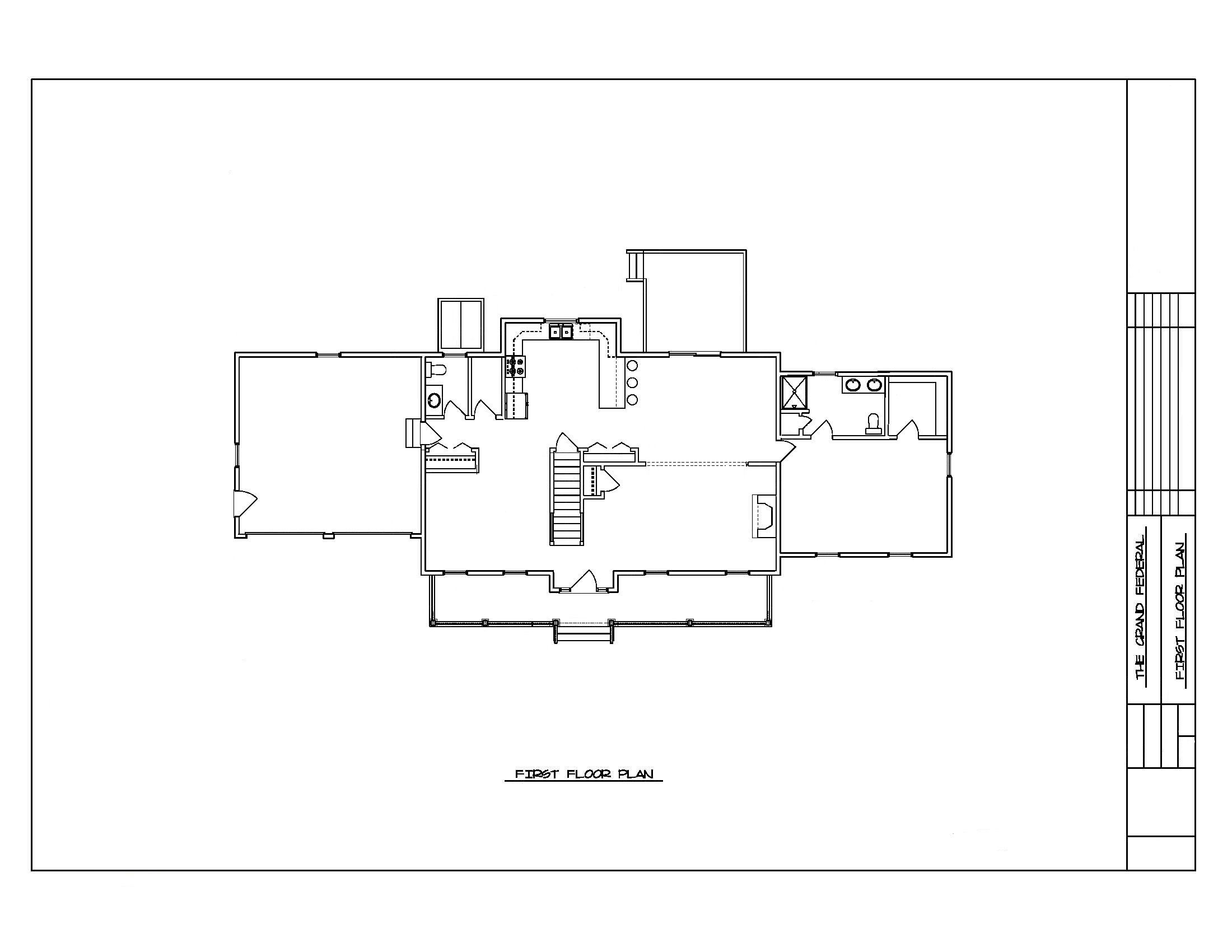 The Grand Federal I First Floor Plan